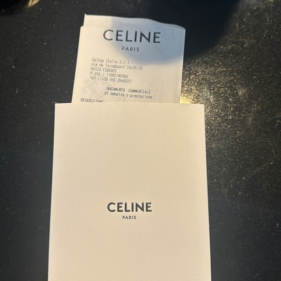 Celine Classique Triomphe bag in shiny calfskin - Picture 9 of 9